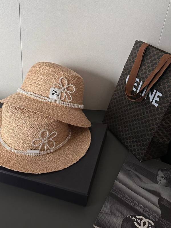Miu Miu Hat MUH00212-1 Miu Miu Hat MUH00212-1